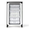 Luxor MBS-STR-11-6S Removable Stackable Classroom Storage Bin-4