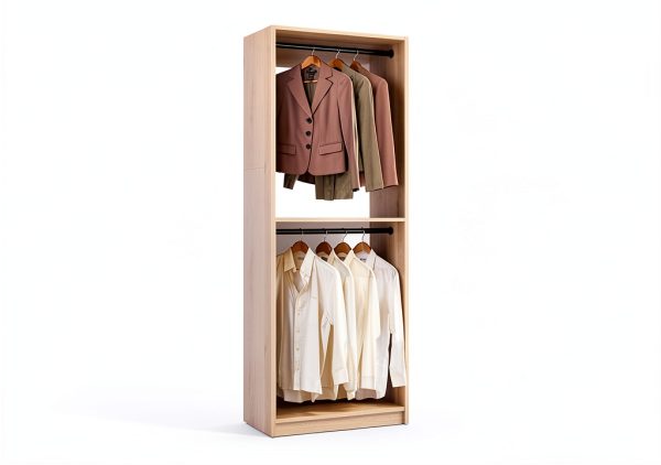 Prosper Walk In Closet by Klair Living Modular Oak Storage System-1
