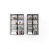 MEEYOUER Wire Cube Storage Shelf 4‑Tier Heavy Duty Black-3