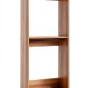HomeOrganizer Modular Closet System Oak Wood 5‑Shelf Organizer-0