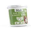 Dog Ear Finger Wipes for Dogs & Cats, Thicker Dog Ear Cat Ear Cleaner Wipes, Dog Ear Infection Relief to Relieve Ear Itching, Remove Ear Wax, Dirt, Smelly - Fresh Green Tea Scent-4
