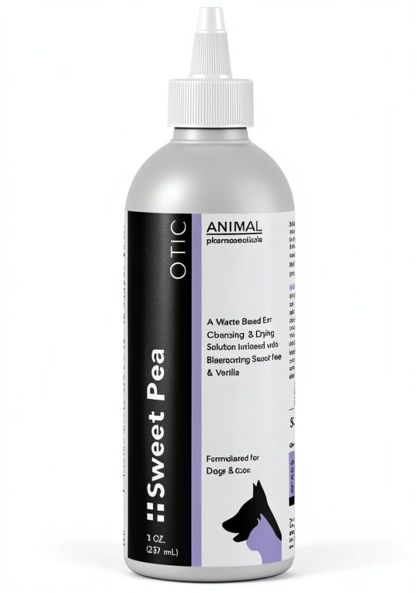 Animal Pharmaceuticals Sweet Pea Otic Cleaner 8 oz Cat Ear Care-0