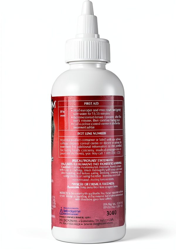 Bio-Groom Ear Mite Treatment Dog Ear Drops 4 oz Gentle Wax Remover-1