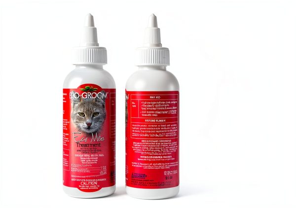 Bio-Groom Ear Mite Treatment Dog Ear Drops 4 oz Gentle Wax Remover-2