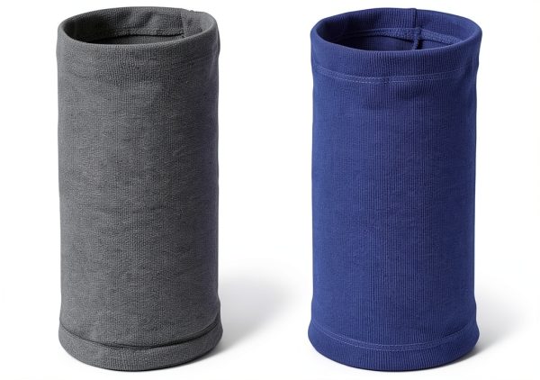 Cat Ear Wrap 2 Pack Anxiety Compression Snood by DDFS Blue Grey Small-6
