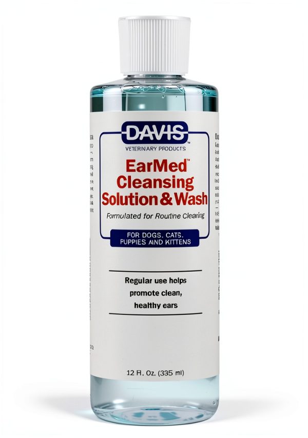 EarMed Pet Cleansing Solution by Davis EW12 12 oz Ear Care-0