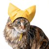 Pet Shower Cap SEZDEKI Waterproof Ear Guard for Cats & Dogs Yellow-6