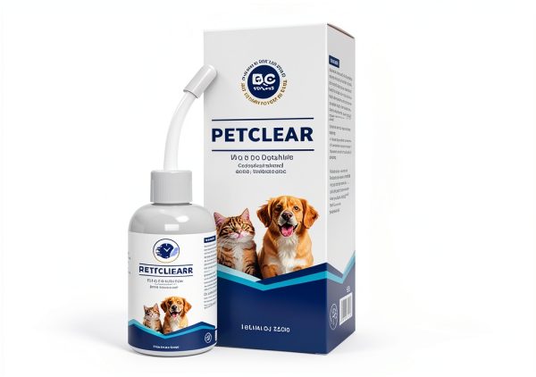 Meidom Dog Ear Cleaner for Pet, with Silicone Flexible Applicator, Alcohol Free, Mild Formula, Eliminates Earwax, Odor, Dust, Relieve Ear Itching (60ml)-1