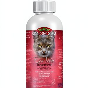 Bio-Groom Ear Mite Treatment Dog Ear Drops 4 oz Gentle Wax Remover-0