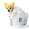 Pet Shower Cap SEZDEKI Waterproof Ear Guard for Cats & Dogs Yellow-4