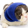 Cat Ear Wrap 2 Pack Anxiety Compression Snood by DDFS Blue Grey Small-5