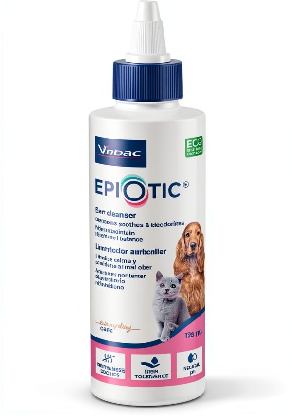 Epi-Otic Ear Cleaner 125ml Pet Ear Care Dermatological-0