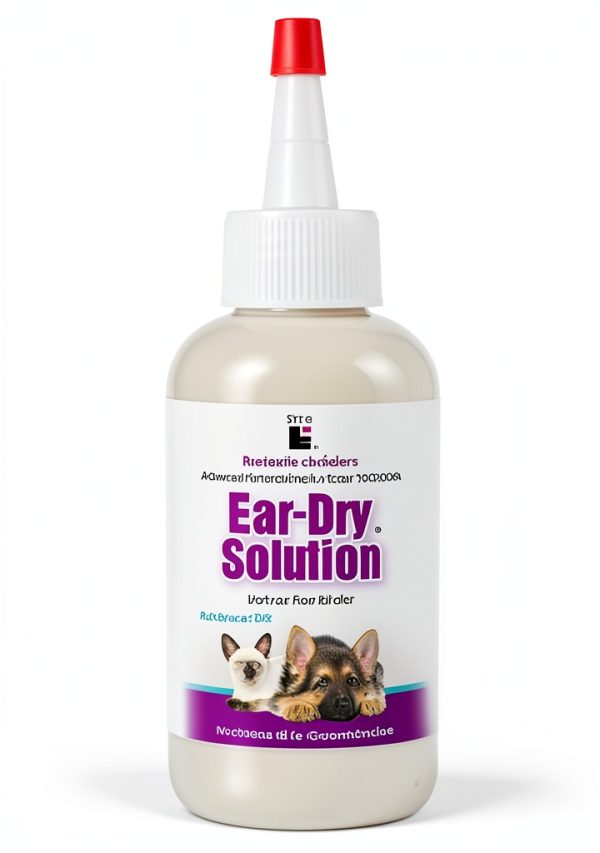 Professional Pet Products Dog Ear Dry Solution - Dries & Cleans Dog Ears - 4 fl oz-0