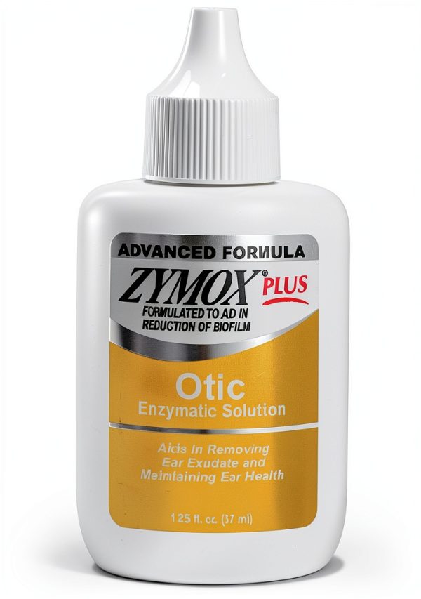 Zymox Advanced Formula Otic Plus Ear Solution Hydrocortisone-Free-0