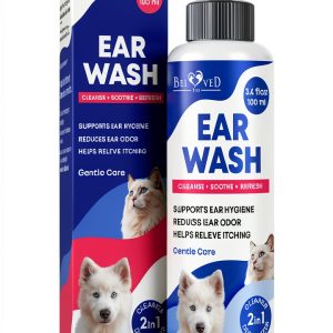 Cat & Dog Ear Cleaner Drops Beloved Pets Yeast Infection Ear Care-0